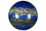 1.2" Polished Lapis Lazuli Sphere - Photo 2